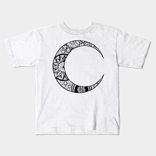 Moon Design For Moon Lovers Kids T-Shirt